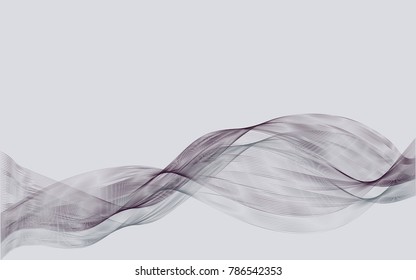Abstract wave vector background. Website, flyer design. Spectrum wave. Smoky lines
Color