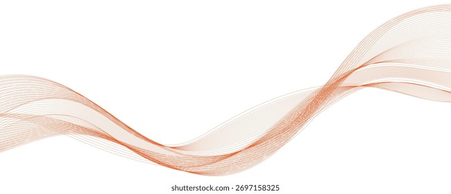 Anuncio de Vector de onda Abstractas. EPS10