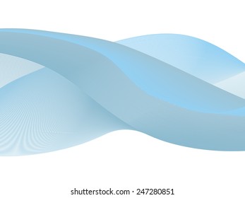 Abstract wave. Vector illustration.