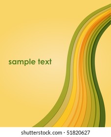 Abstract wave. Vector illustration