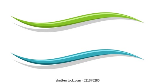 Abstract Wave Vector Logo Template Illustration Design. Vector EPS 10.