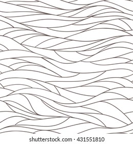 Abstract wave vector seamless pattern.