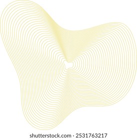 Abstract Wave Wireframe Technology Background