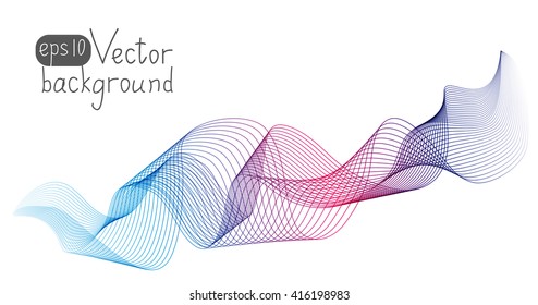 Abstract wave for Your design