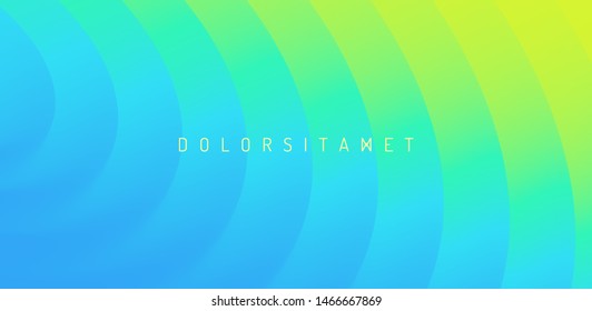 Abstract waved background with layers. Trendy covers design. Vector illustration in modern art style.