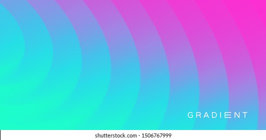Abstract waved background with layers. Trendy covers design. Vector illustration in modern art style.