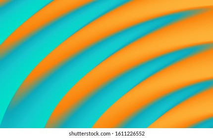 Abstract waved background with layers. Trendy covers design. Vector illustration in modern art style.