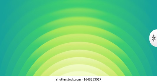 Abstract waved background with layers. Trendy covers design. Vector illustration in modern art style.