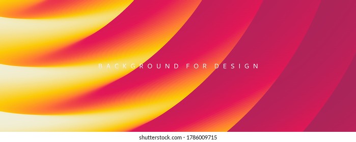 Resumen de fondo ondulado con capas. Diseño de portadas de moda. Ilustración vectorial al estilo del arte moderno.