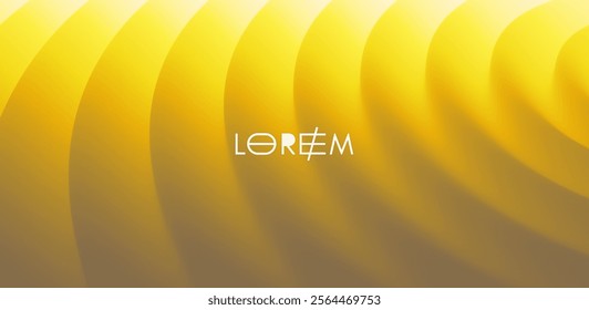 Abstract waved background with layers. Trendy covers design. Vector illustration in modern art style.