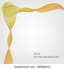 Abstract waved line background