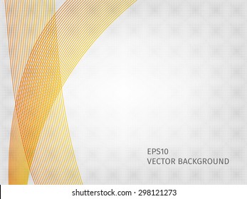 Abstract waved line background