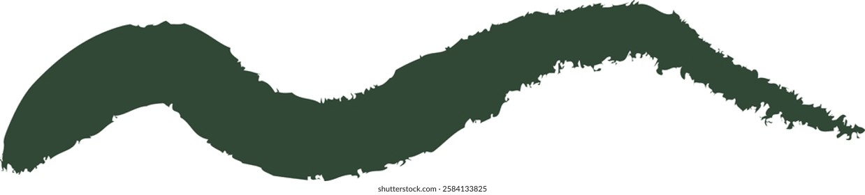 Abstract Waved Line Vector Illustration