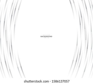 Abstract waved lines texture grey and white technology geometric design. Warped diagonal striped Stripes gradient background. illustration - Vector, eps 10