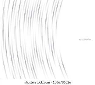 Abstract waved lines texture grey and white technology geometric design. Warped diagonal striped Stripes gradient background. illustration - Vector, eps 10