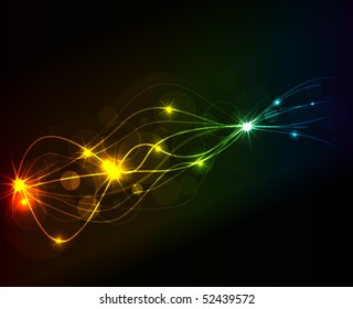 abstract wave,eps10 format