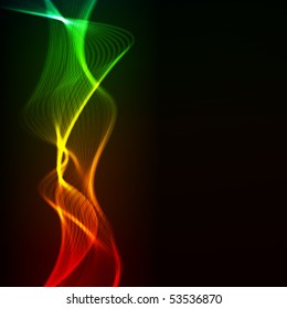 abstract wave,eps10 format