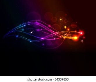 abstract wave,eps10 format