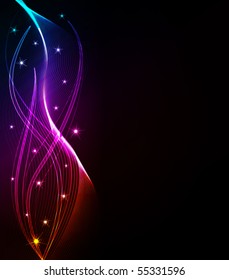 abstract wave,eps10 format
