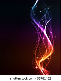 abstract wave,eps10 format