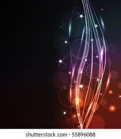 abstract wave,eps10 format