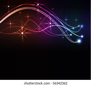 abstract wave,eps10 format