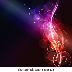 abstract wave,eps10 format