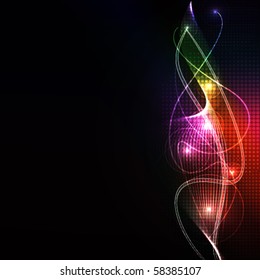 abstract wave,eps10 format