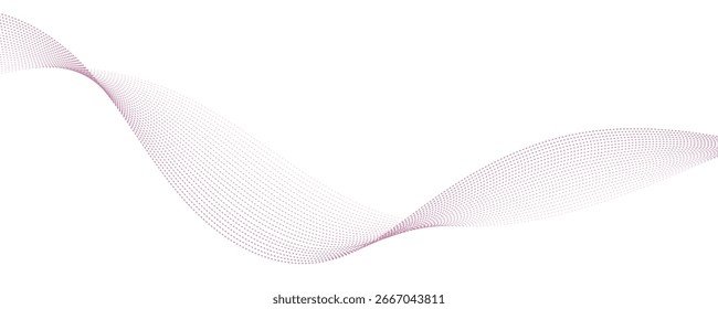 Forma de onda Abstractas Elegant Line Art