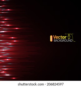 Abstract waveform vector background.