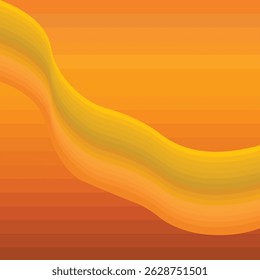 Abstract wave-like gradient in warm tones of yellow, orange, and red, creating a dynamic and vibrant visual effect reminiscent of flowing energy or motion.