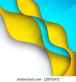 Abstract waves background.