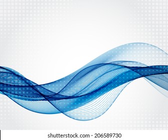 Abstract waves background