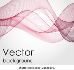 Abstract waves background