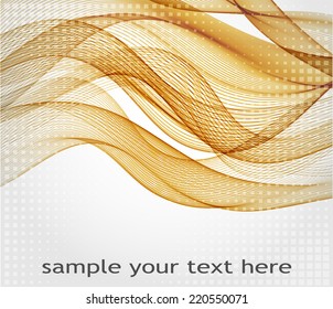 Abstract waves background
