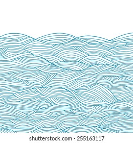 Abstract waves background