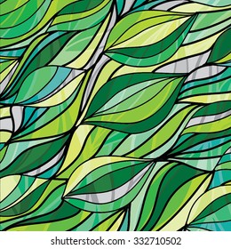 Abstract waves background