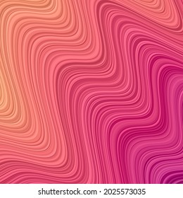 Abstract waves background. Attractive background in sunset dark colors. EPS10 Vector.