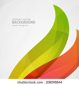 Abstract waves background. Business corporate design template.