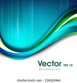 Abstract waves background, can be use for flyers and corporate presentations. EPS 10.