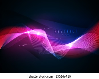 Abstract waves background, can be use for flyers and corporate presentations. EPS 10.