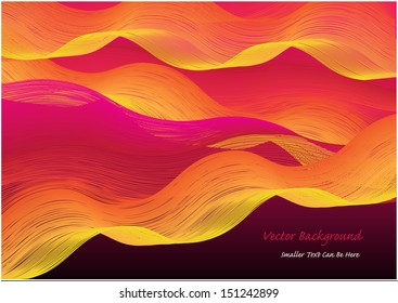 abstract waves background, colorful vector concept with place for your text