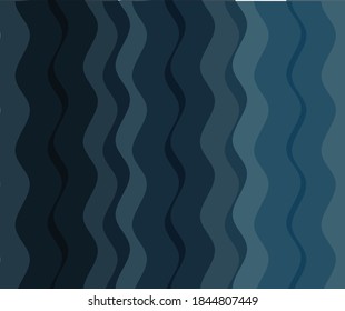 abstract waves background in dark blue color