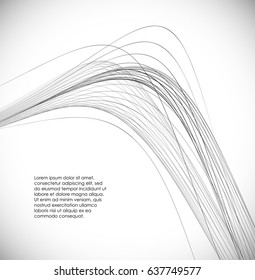 Abstract wave's background. Design vector illustration