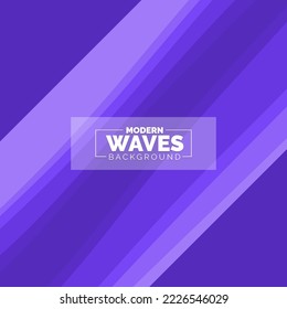 Abstract Waves background. Dynamic shapes composition