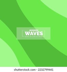 Abstract Waves background. Dynamic shapes composition