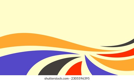 Abstract Waves Background ornament on Light background. High Quality Vector Background Illustration