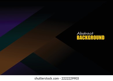 Abstract waves Background vector dark