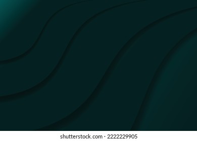 Abstract waves Background vector dark