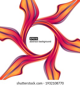 Abstract waves background. Vector illustration.